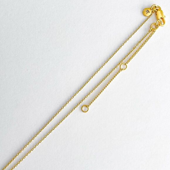 Madewell triangle necklace. - Picture 5 of 10